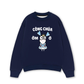 Áo Sweater Nỉ Hai Da Công Chúa Ỡm Ờ