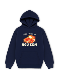 Áo Hoodie Nỉ Hai Da Dự Án Ma Của Tôi Ngủ Sớm