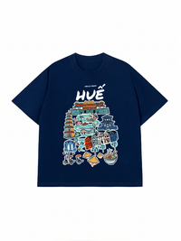 Áo Thun Relaxed Fit Hello From Huế