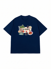 Áo Thun Relaxed Fit Du Lịch Cao Bằng