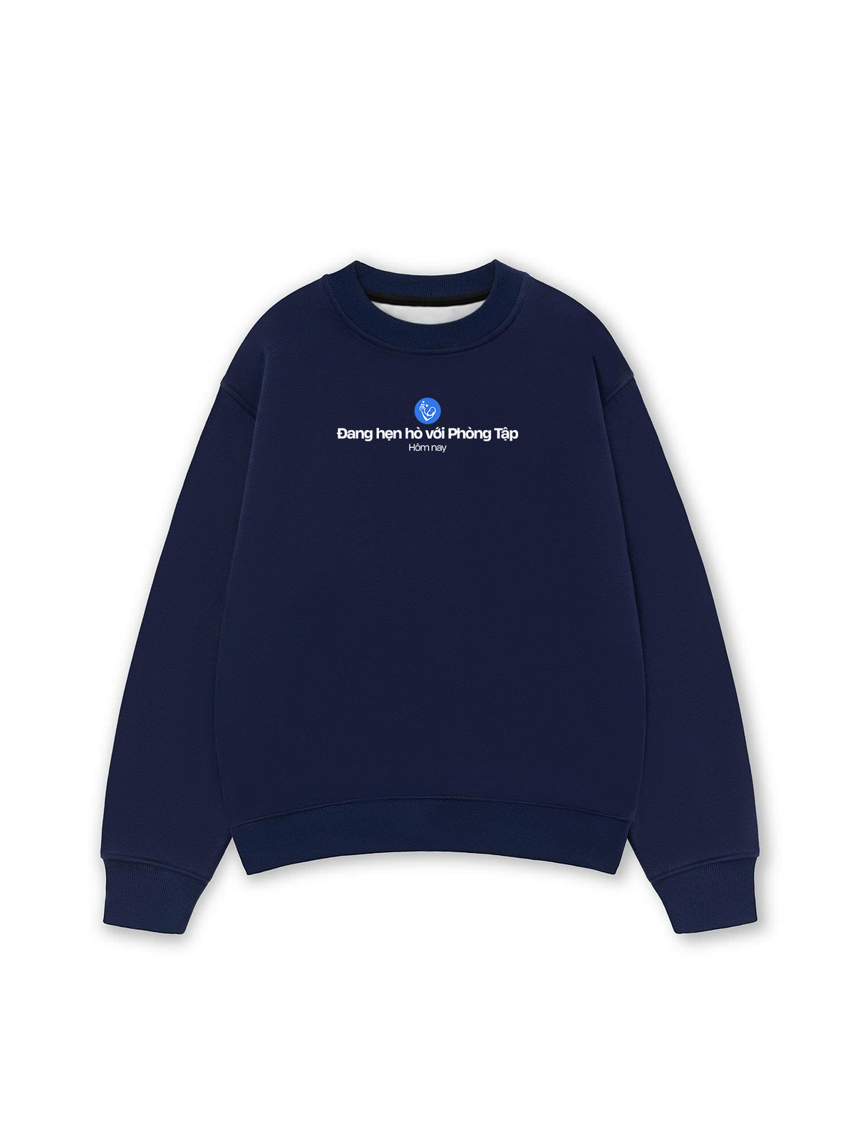 Áo Sweater Nỉ Hai Da Hẹn Hò Phòng Tập