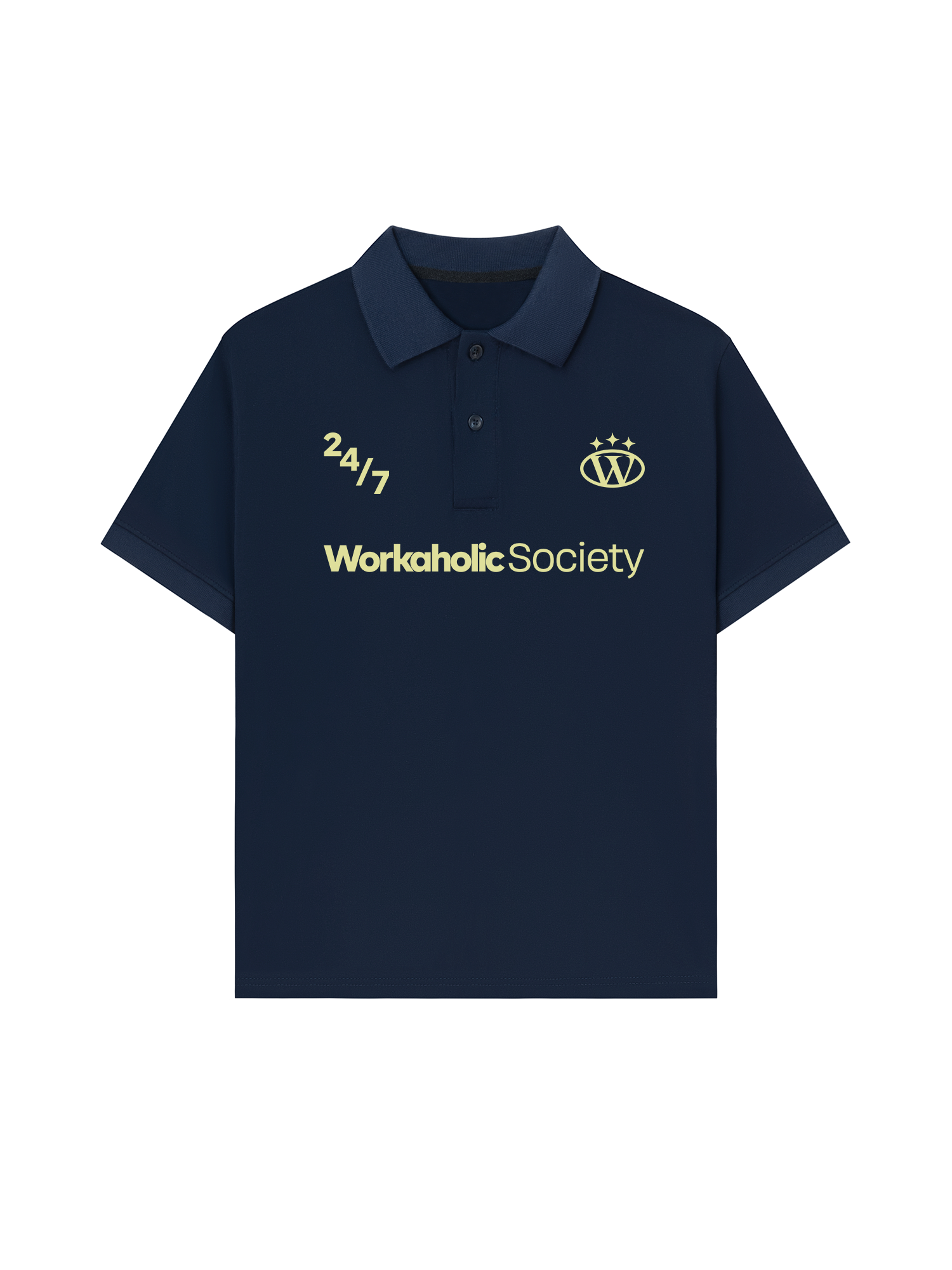 Áo Polo Relaxed Fit Workaholic Society