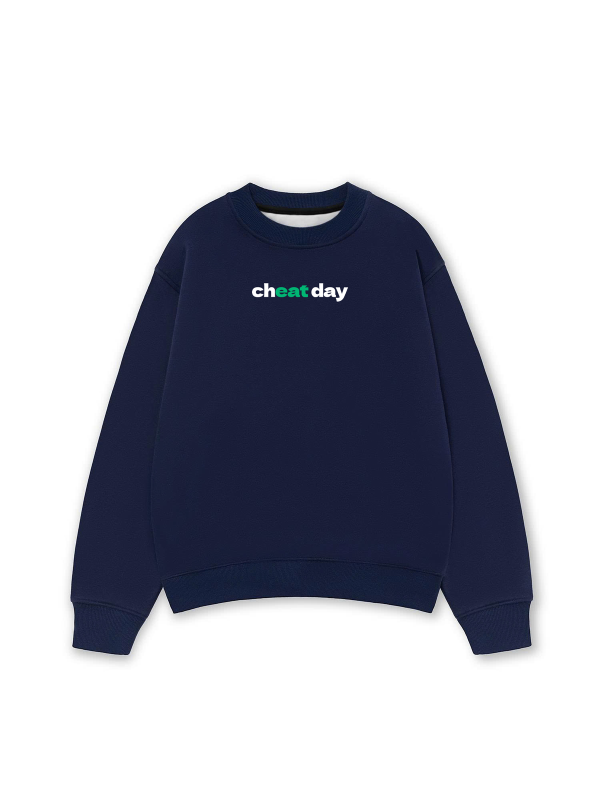 Áo Sweater Nỉ Hai Da Cheat Day
