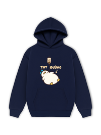 Áo Hoodie Nỉ Hai Da Tụt Đường