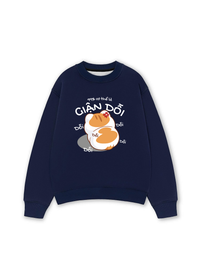 Áo Sweater Nỉ Hai Da 99% Cơ Thể Là Giận Dỗi