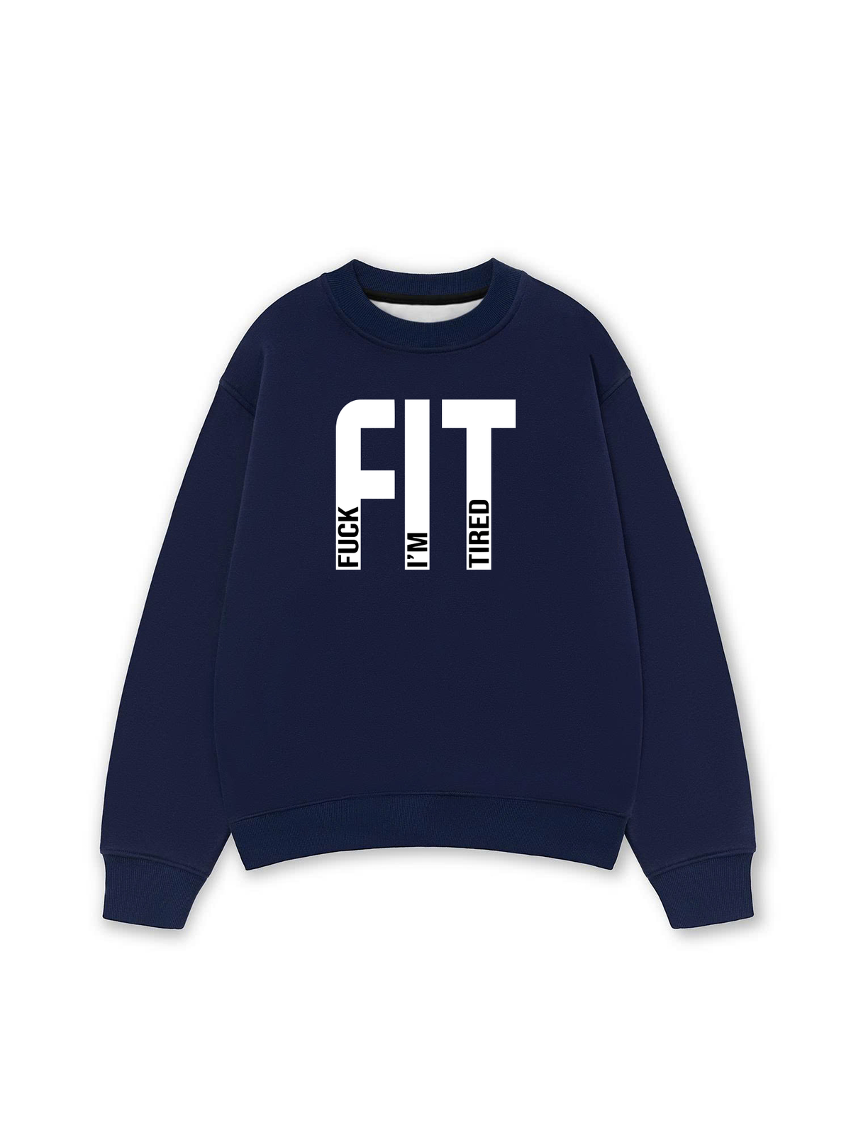 Áo Sweater Nỉ Hai Da Im Fit