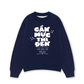 Áo Sweater Nỉ Hai Da Gần Mực Thì Đen