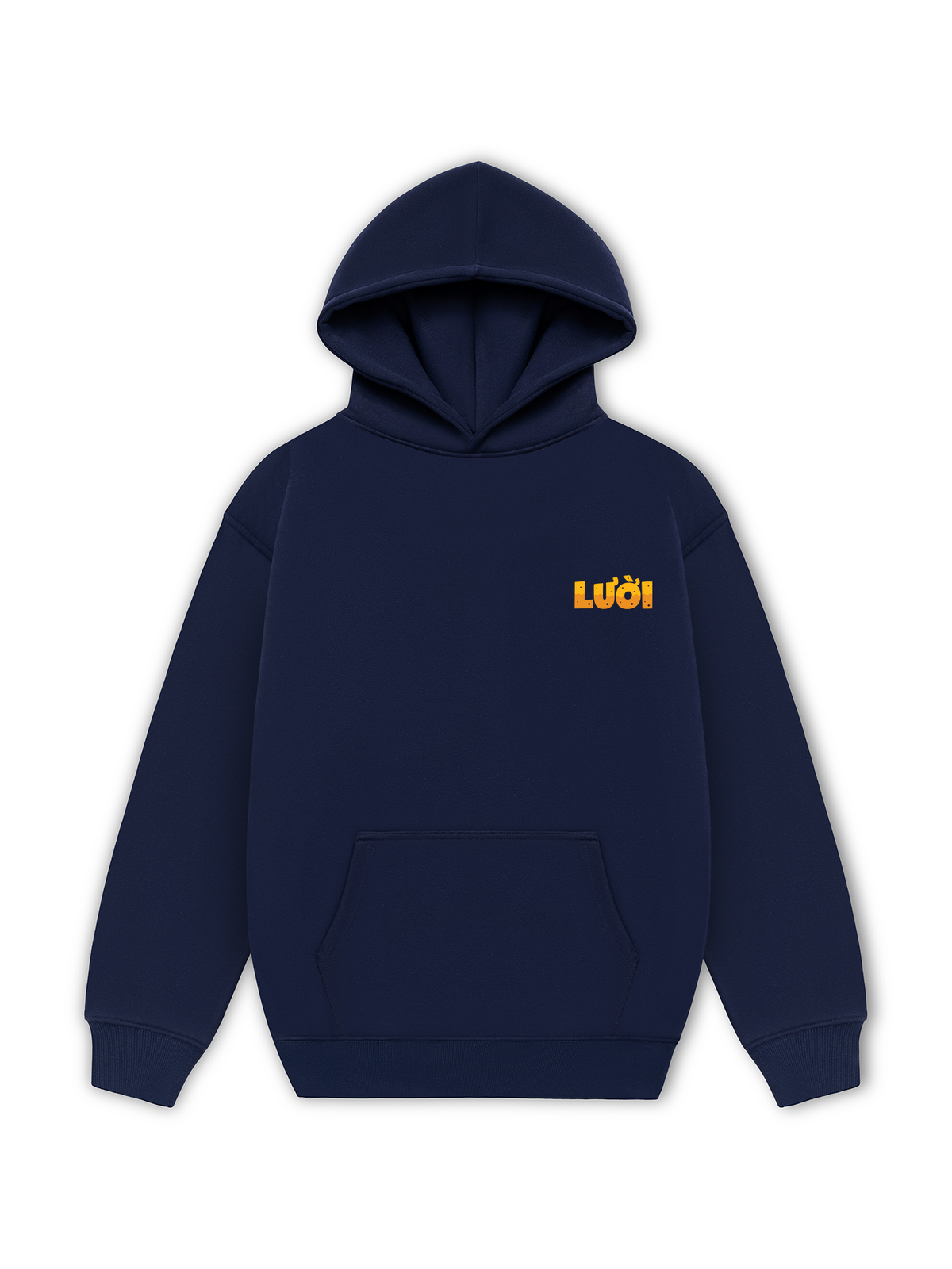 Áo Hoodie Nỉ Hai Da Lười