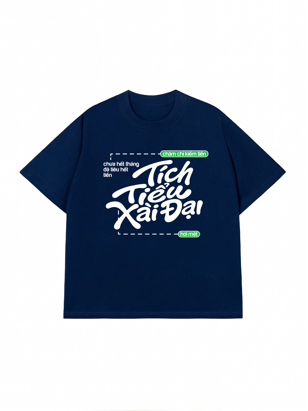 Áo Thun Relaxed Fit Tích Tiểu Xài Đại