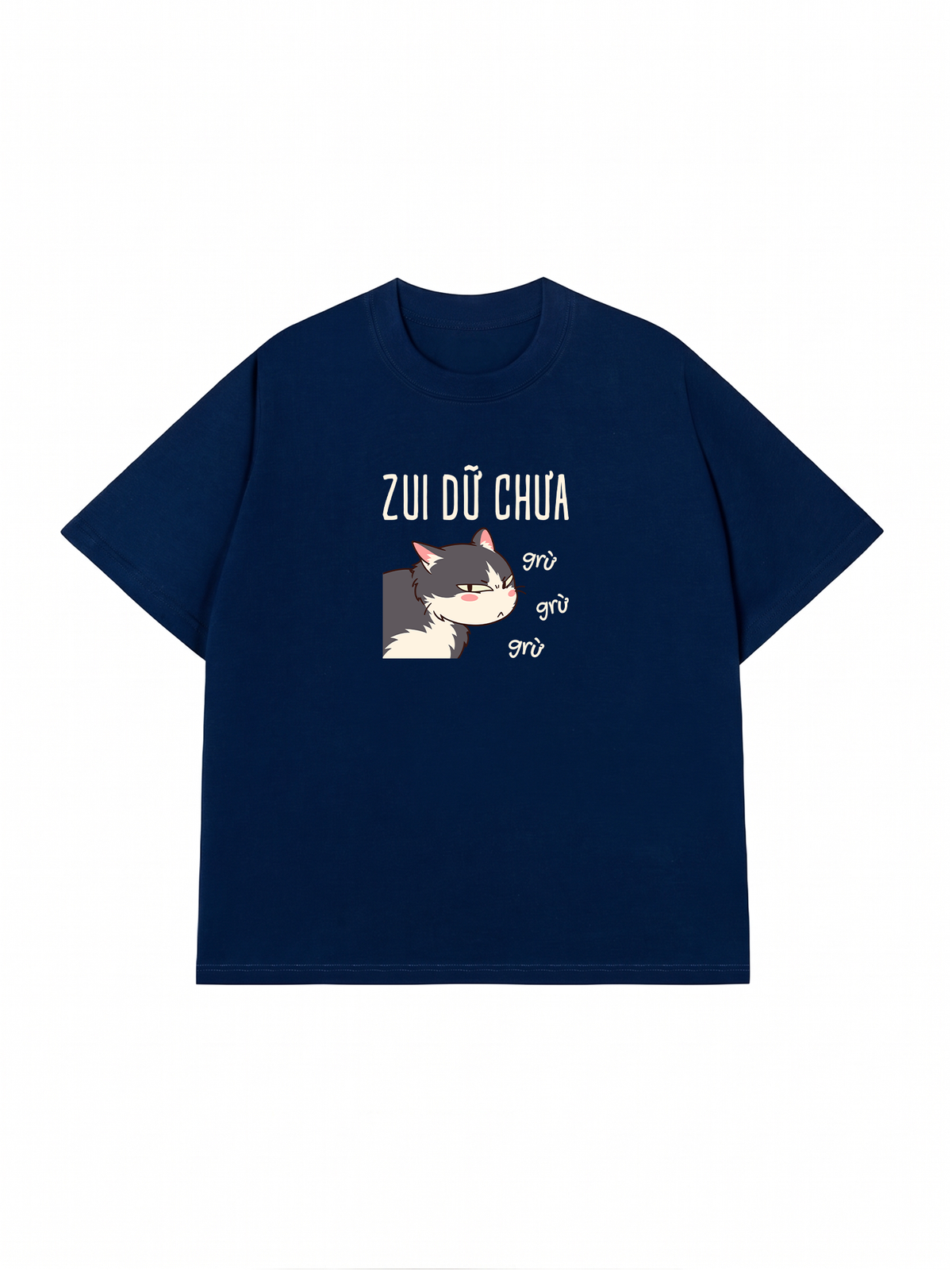 Áo Thun Relaxed Fit Zui Dữ Chưa