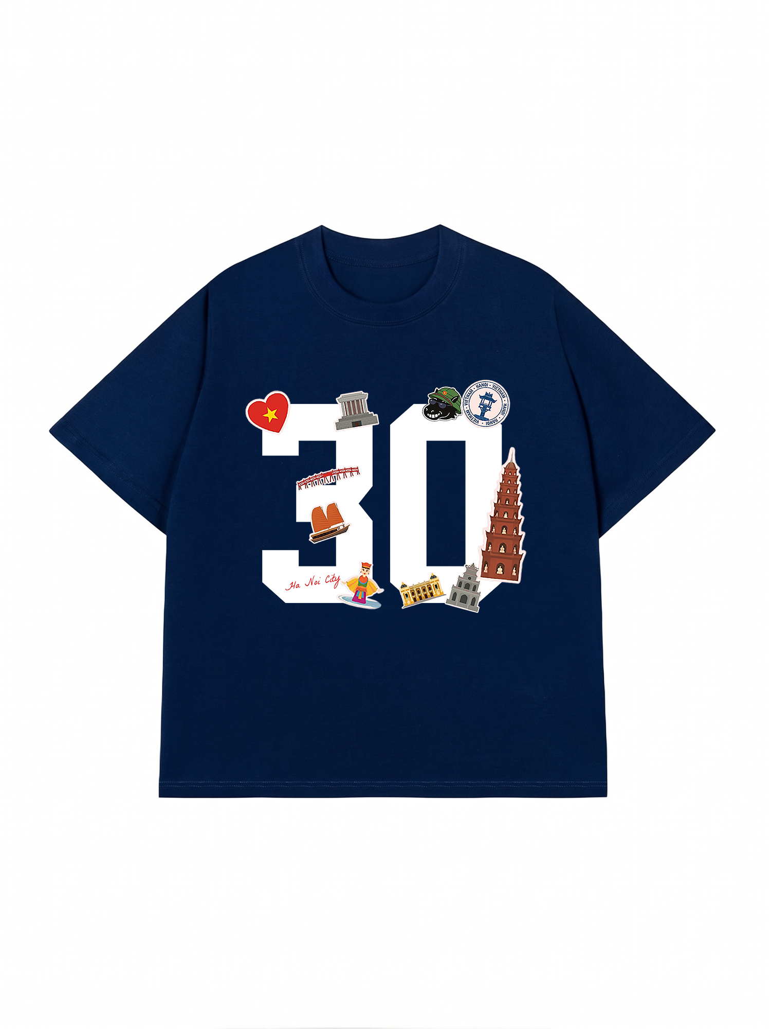Áo Thun Relaxed Fit Hà Nội 30