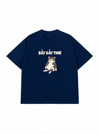 Áo Thun Relaxed Fit Bầy Hầy Time