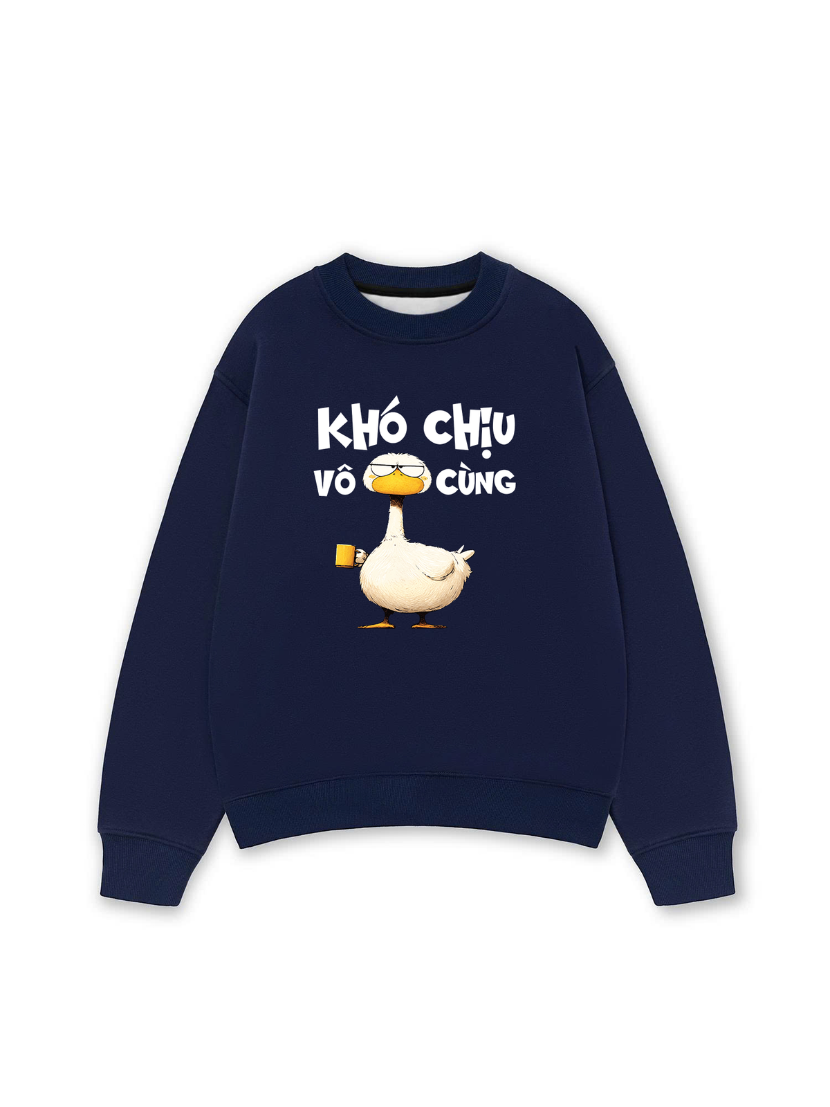 Áo Sweater Nỉ Hai Da Khó Chịu Vô Cùng