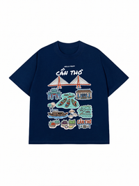 Áo Thun Relaxed Fit Hello From Cần Thơ