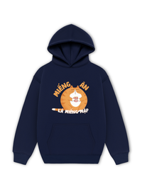 Áo Hoodie Nỉ Hai Da Miếng Ăn Là Miếng Mập