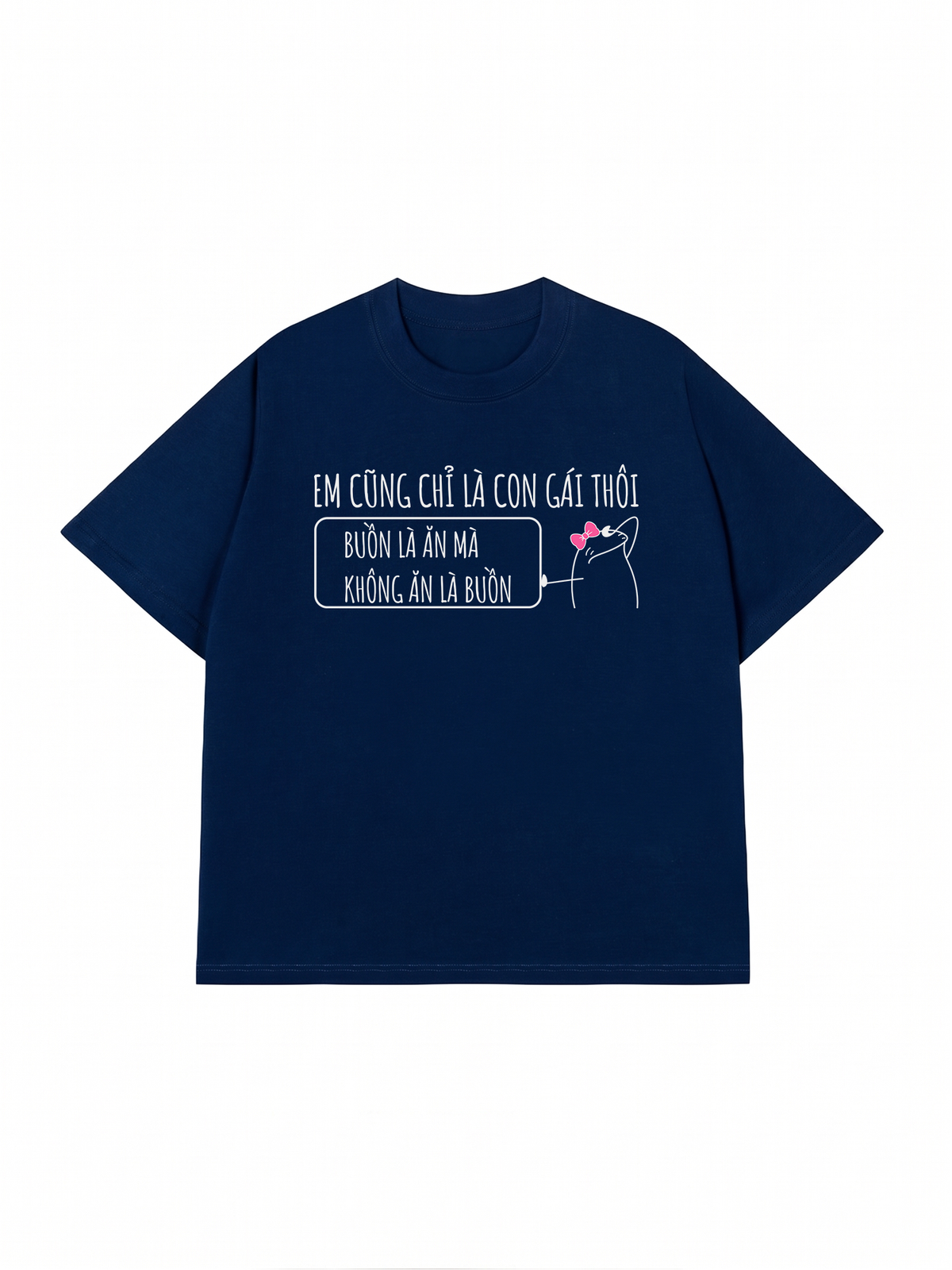 Áo Thun Relaxed Fit Em Cũng Là Con Gái Thôi