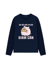 Áo Dài Tay Ăn Rồi Mới Có Sức Giảm Cân