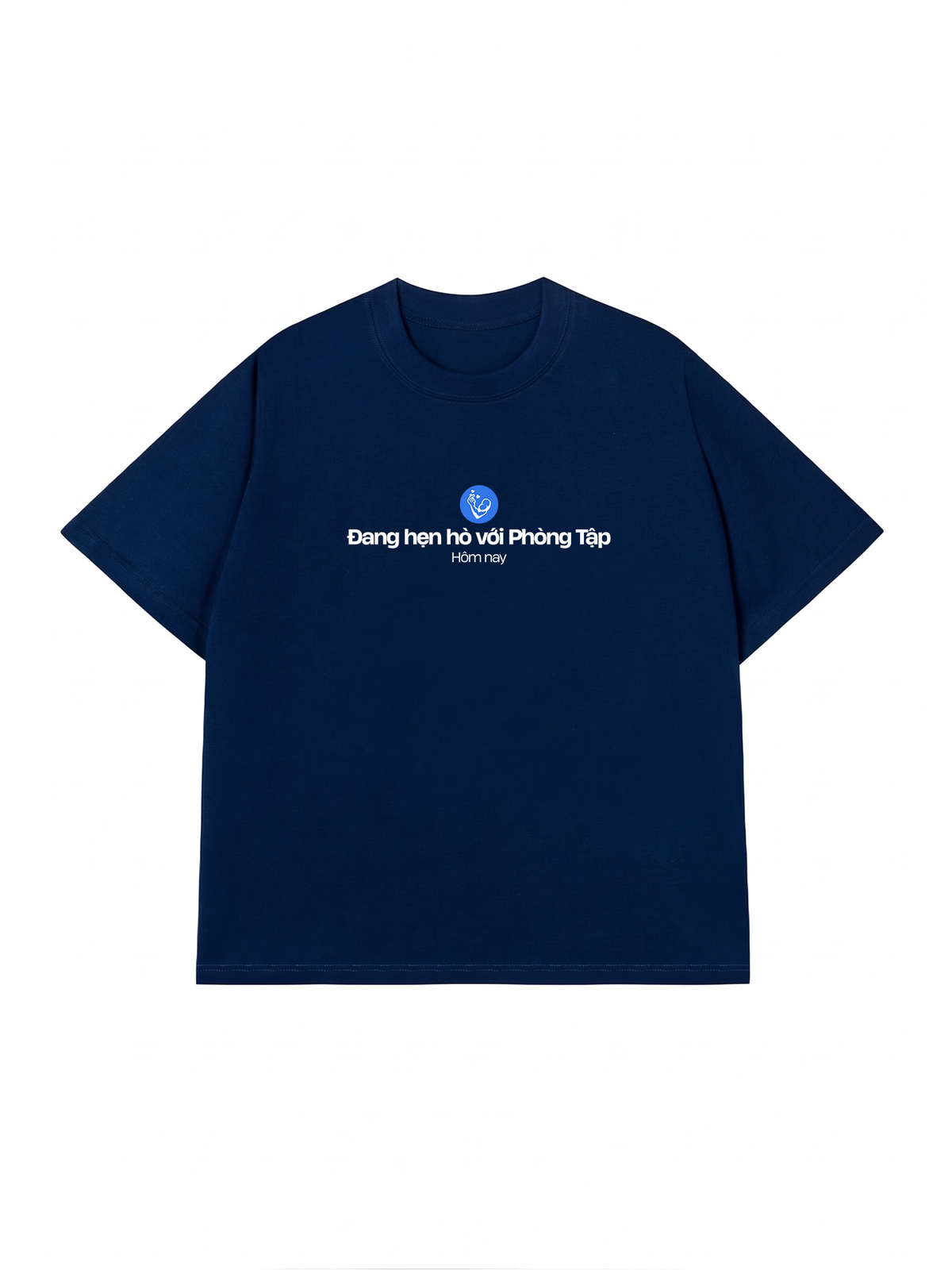 Áo Thun Relaxed Fit Hẹn Hò Phòng Tập