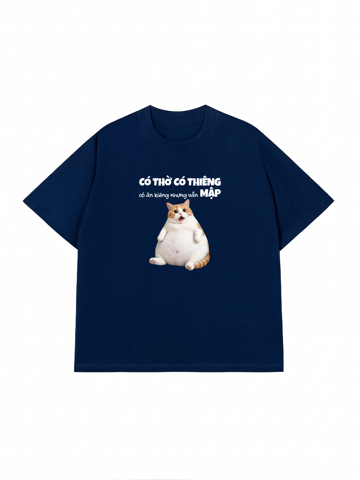 Áo Thun Relaxed Fit Có Ăn Kiêng Nhưng Vẫn Mập