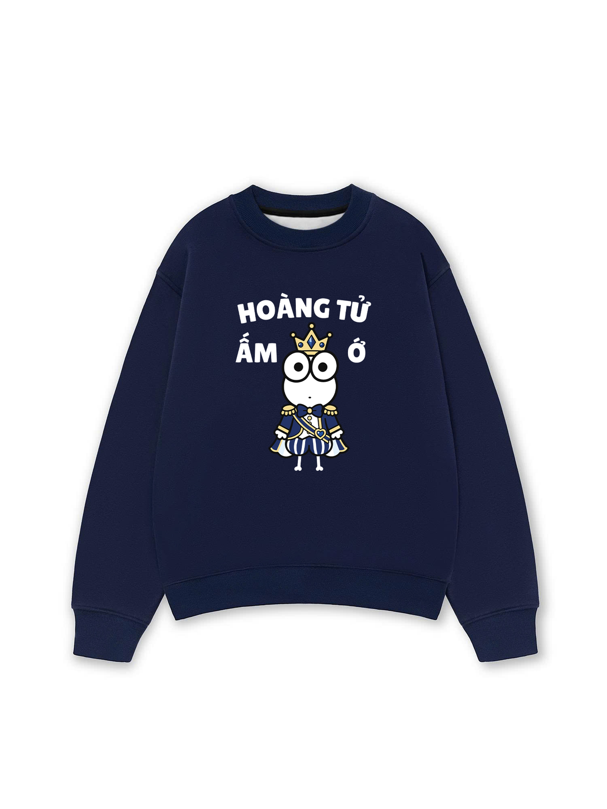 Áo Sweater Nỉ Hai Da Hoàng Tử Ấm Ớ