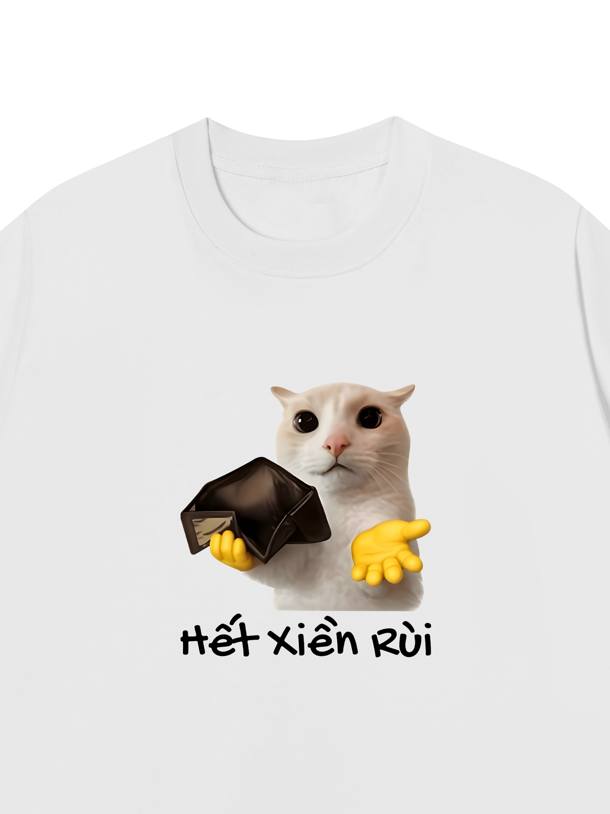 Áo Thun Relaxed Fit Hết Xiền Rùi
