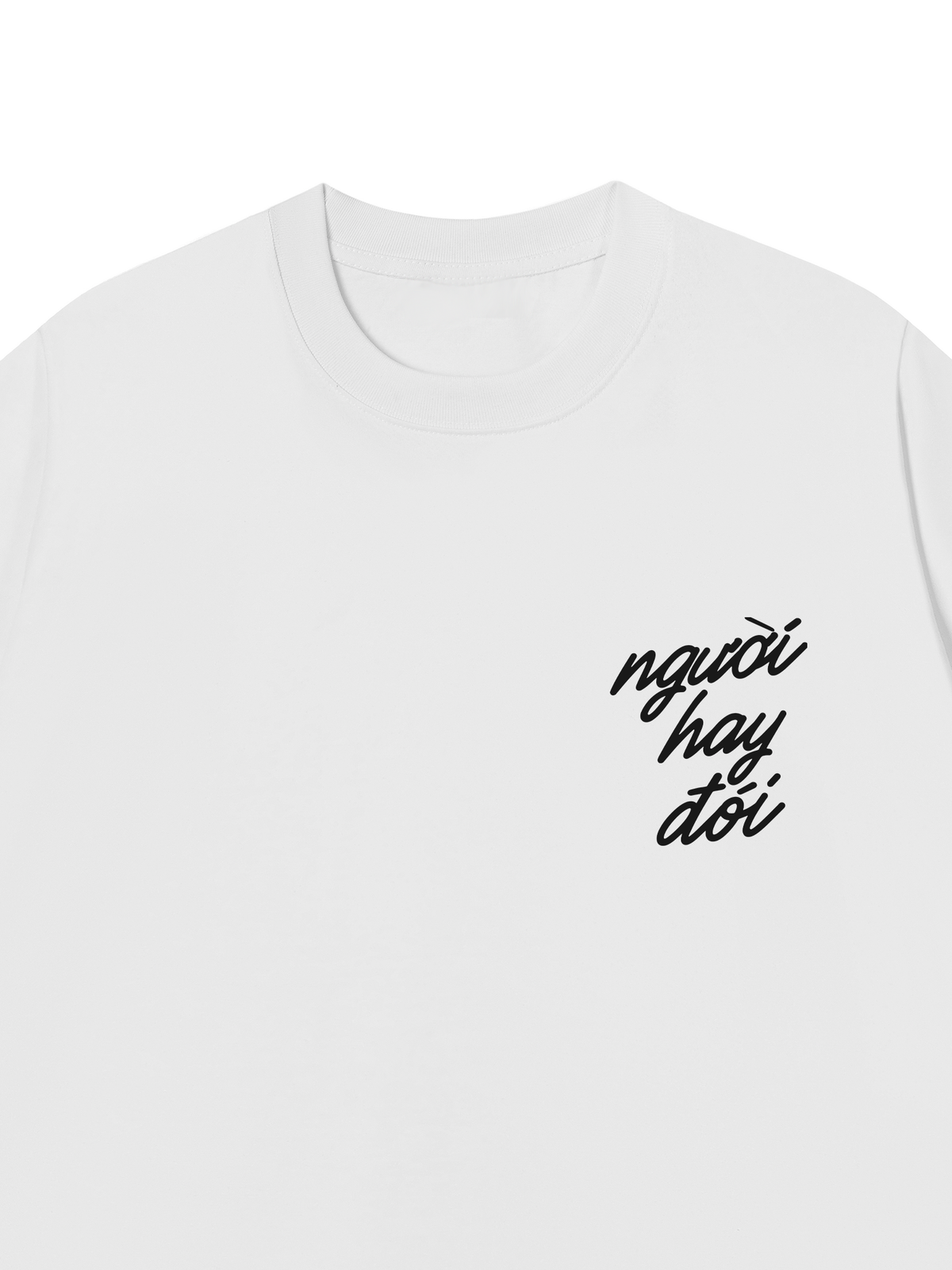 Áo Thun Relaxed Fit Người Hay Đói
