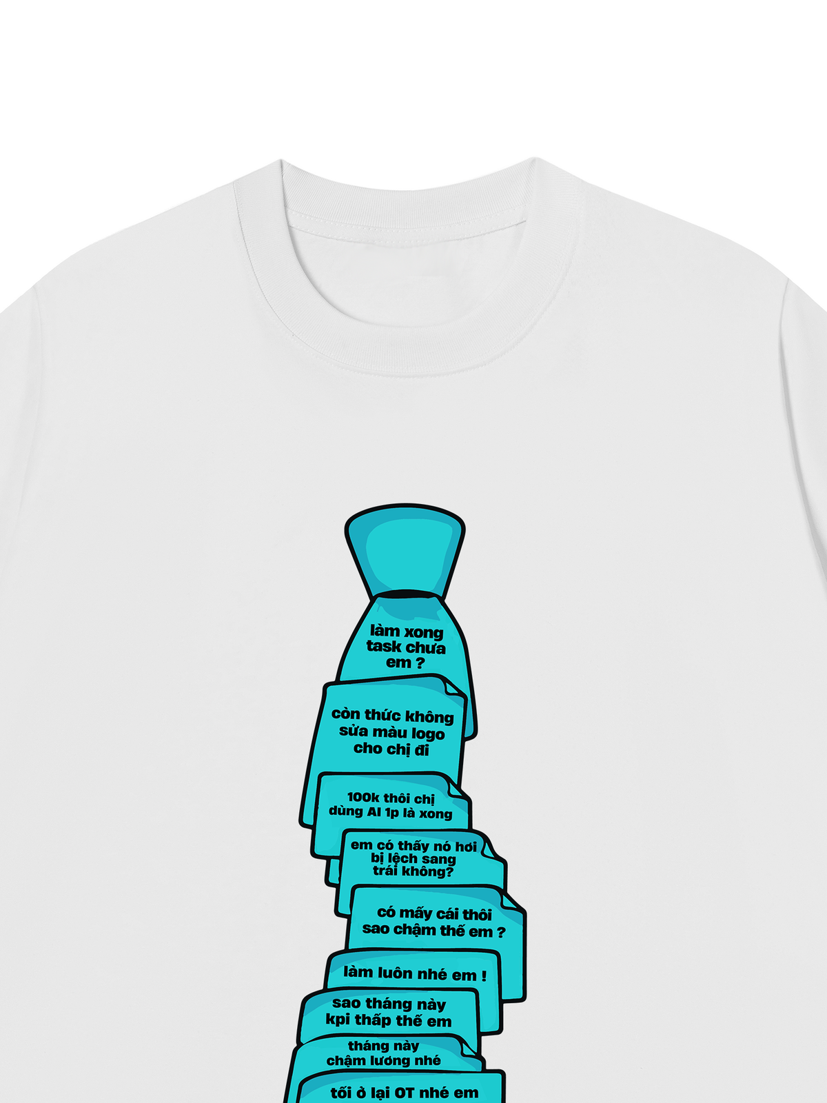 Áo Thun Relaxed Fit Kiếp Đi Làm
