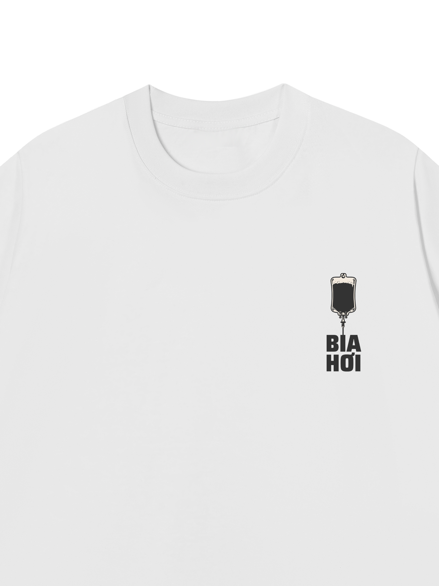 Áo Thun Relaxed Fit Blood Type Is Bia Hơi