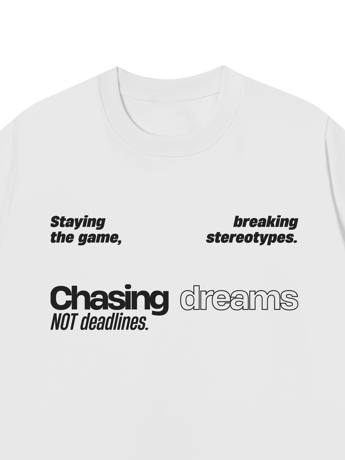 Áo Thun Relaxed Fit Chasing Dream
