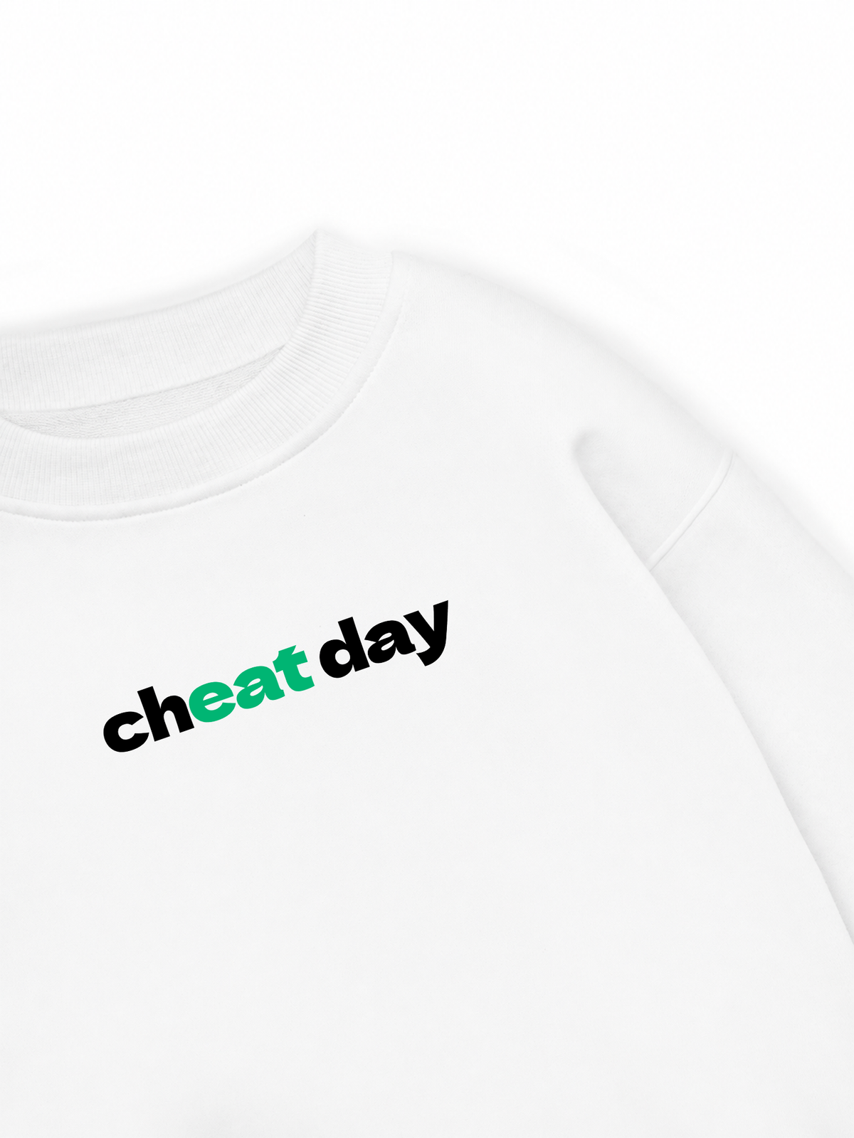 Áo Sweater Nỉ Hai Da Cheat Day