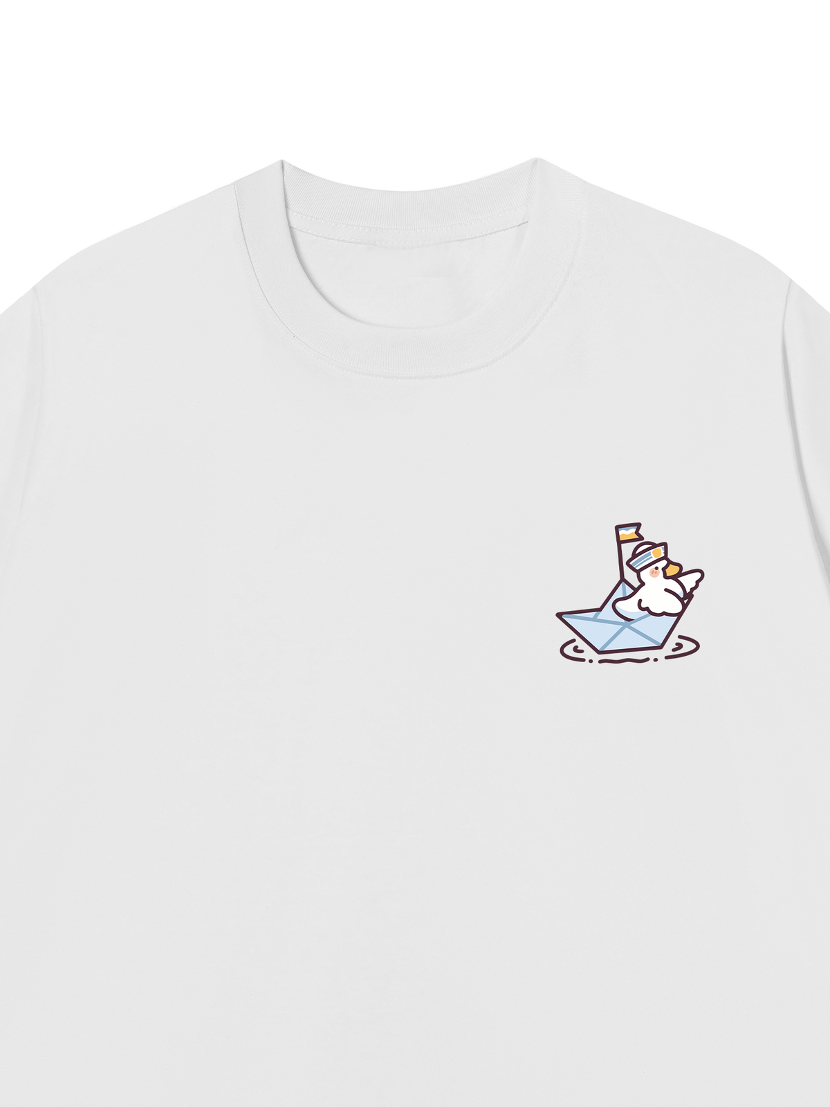 Áo Thun Relaxed Fit Vịt Thuỷ Thủ