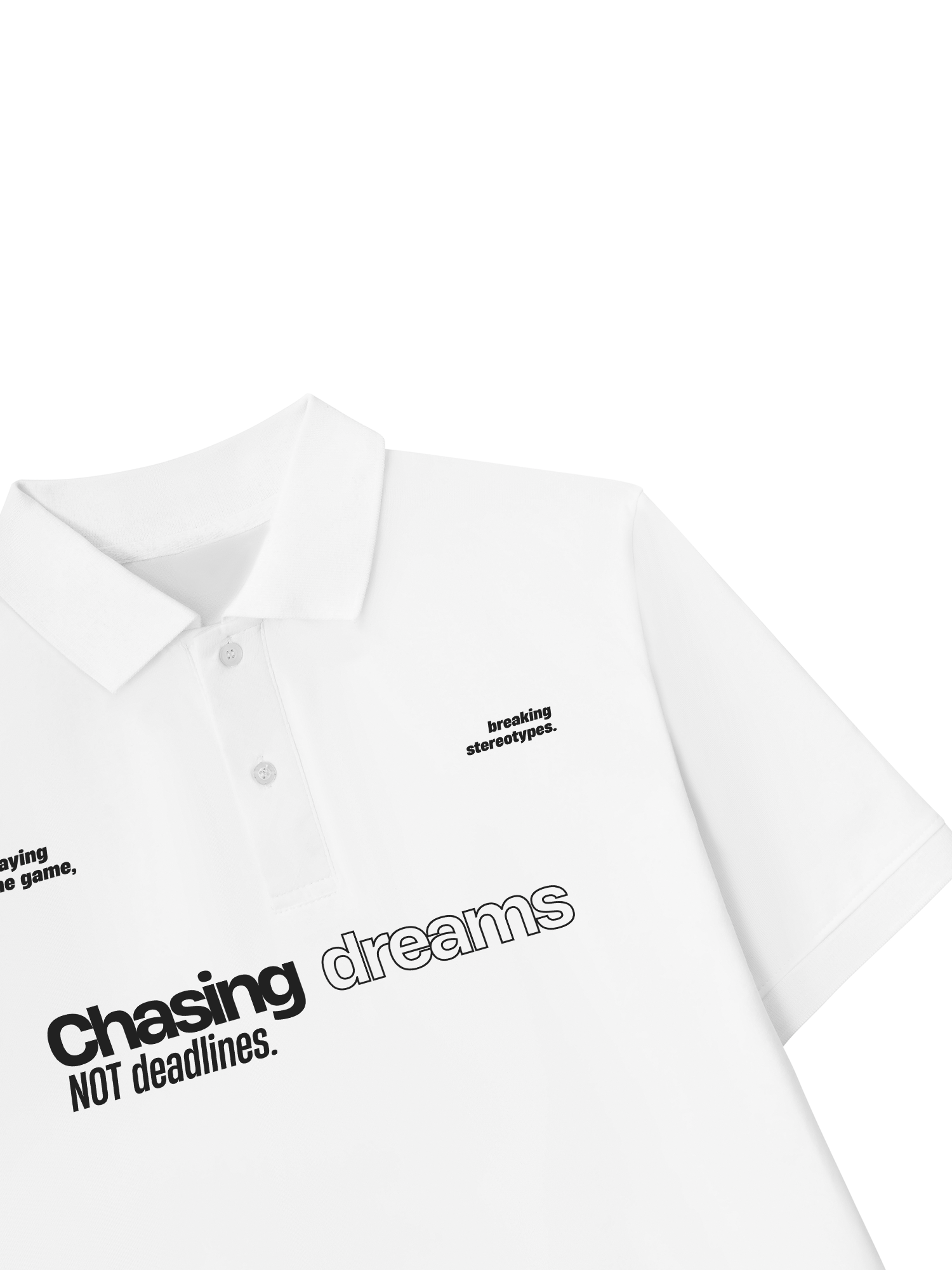 Áo Polo Relaxed Fit Chasing Dream