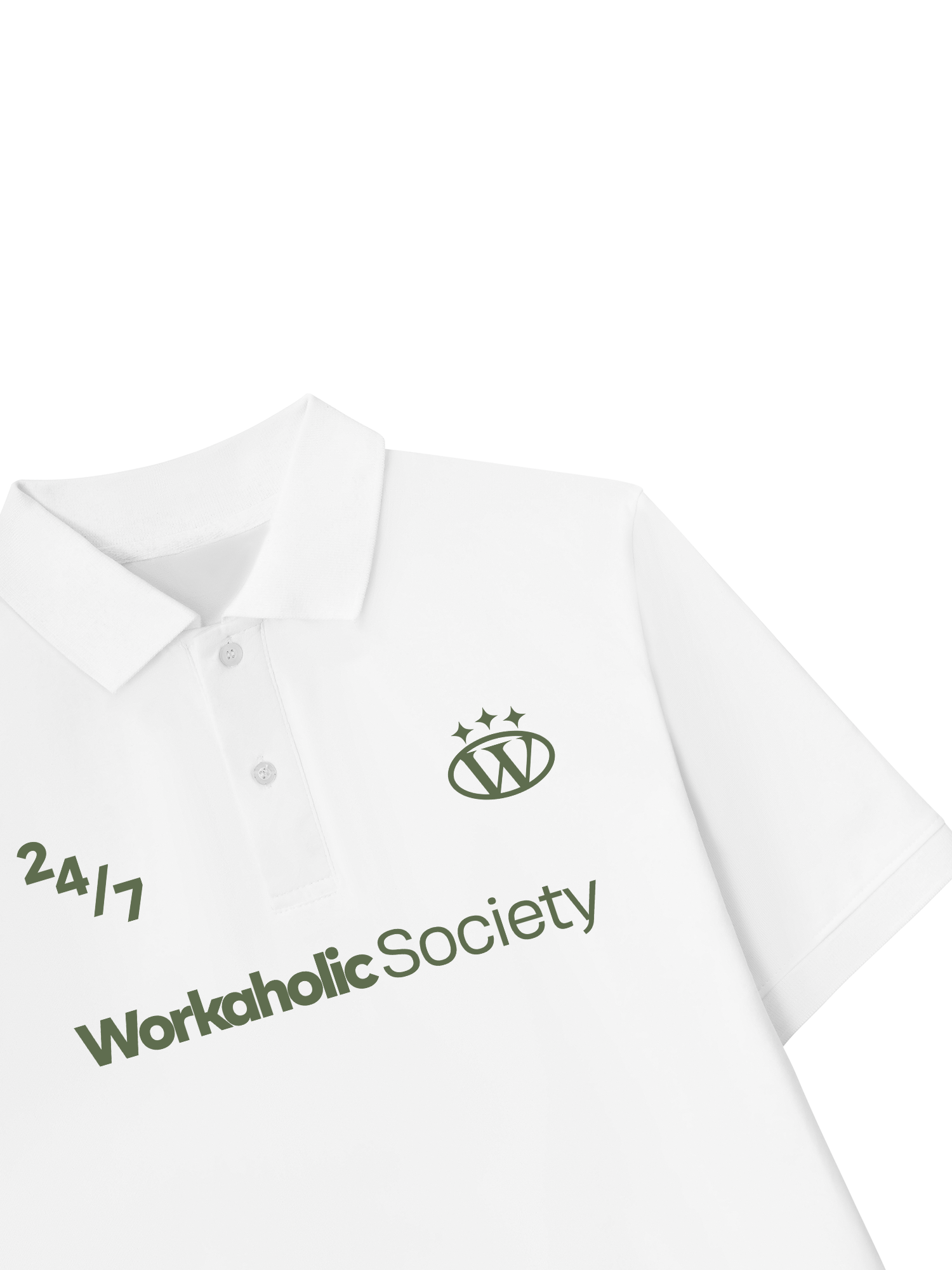 Áo Polo Relaxed Fit Workaholic Society