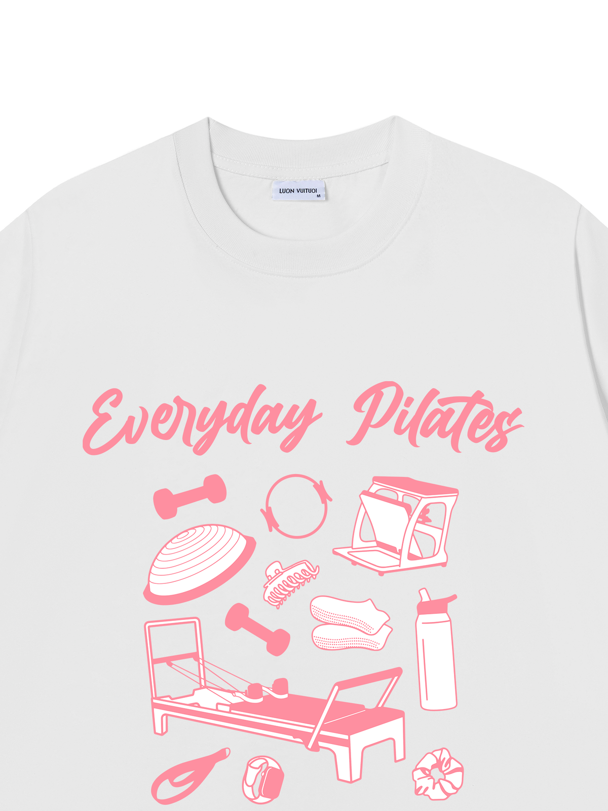Áo Thun Relaxed Fit Everyday Pilates