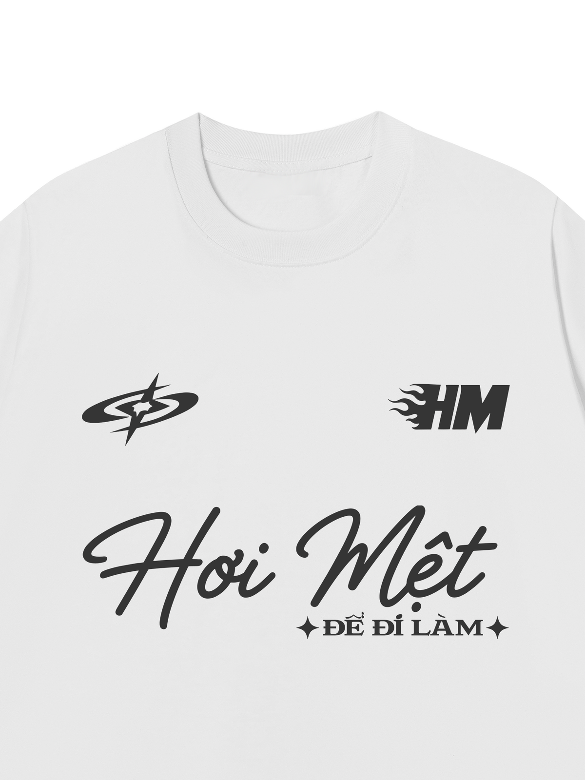 Áo Thun Relaxed Fit Hơi Mệt Để Đi Làm