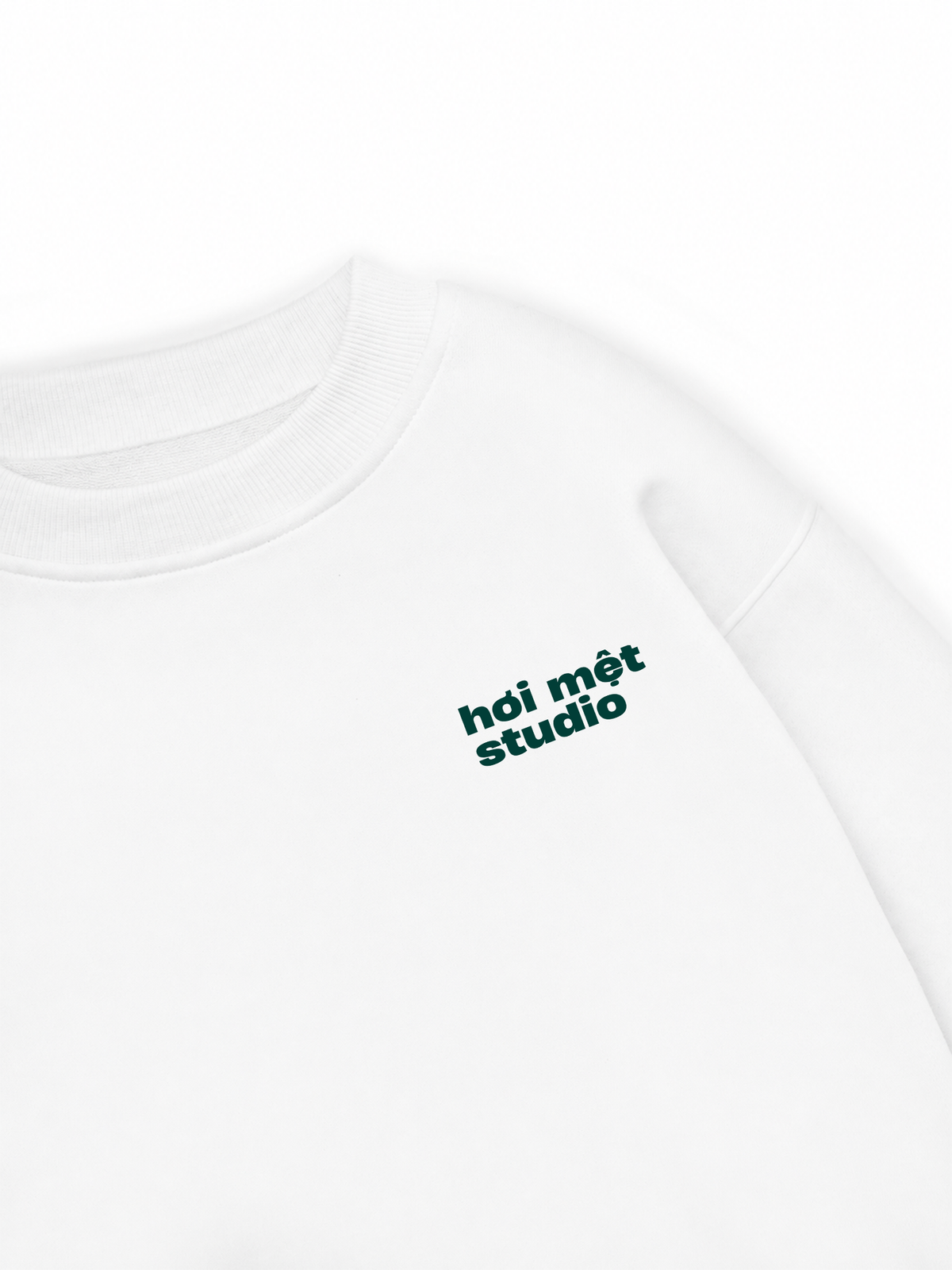 Áo Sweater Nỉ Hai Da Dáng Nuột Không Tuột Mất Em