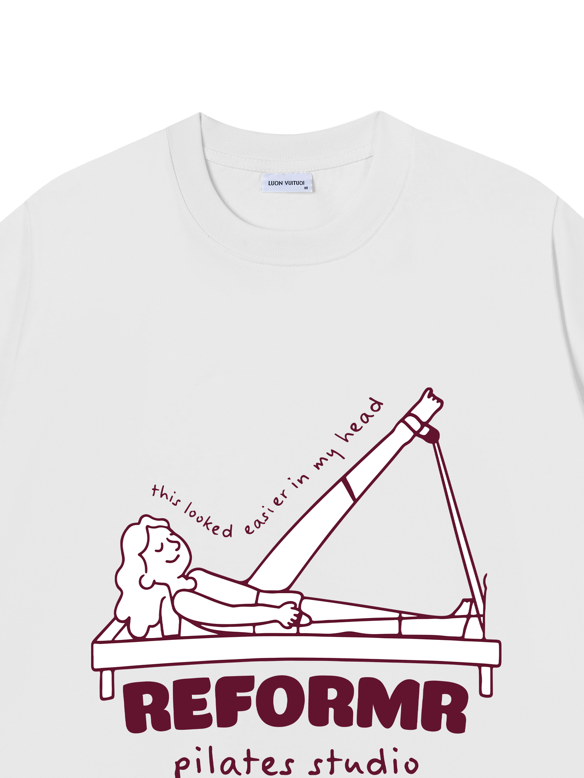 Áo Thun Relaxed Fit Reformr Pilates