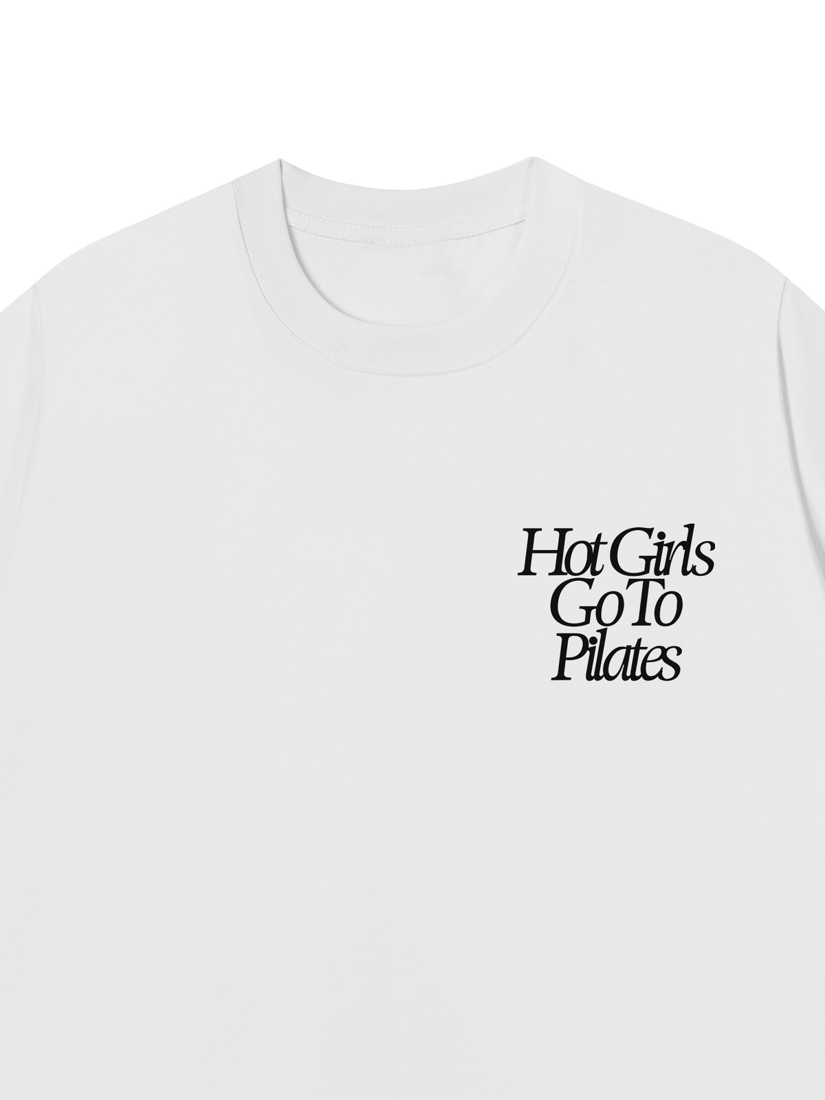 Áo Thun Relaxed Fit Hot Girls Go To Pilates