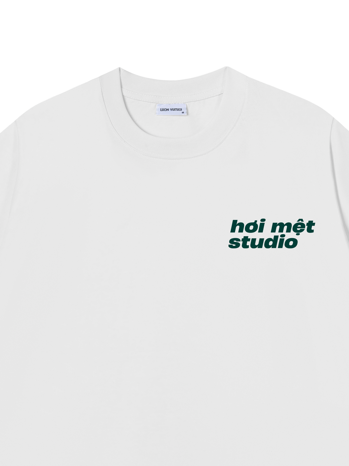 Áo Thun Relaxed Fit Dáng Nuột Không Tuột Mất Anh