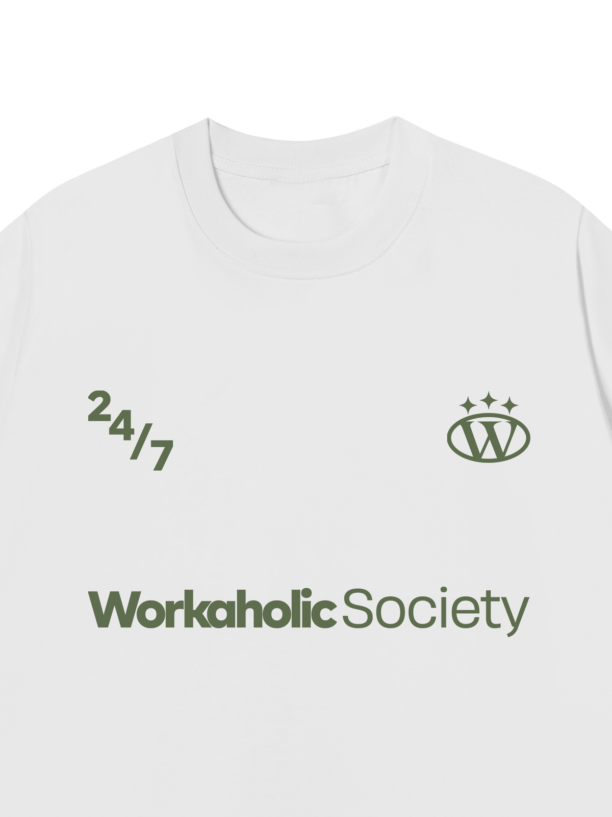 Áo Thun Relaxed Workaholic Society