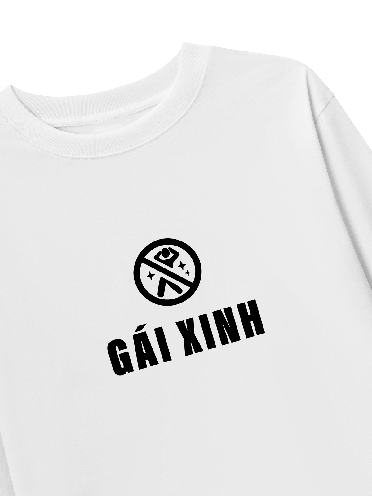 Áo Dài Tay Vui Lòng Không Hoảng Loạn Khi Thấy Gái Xinh