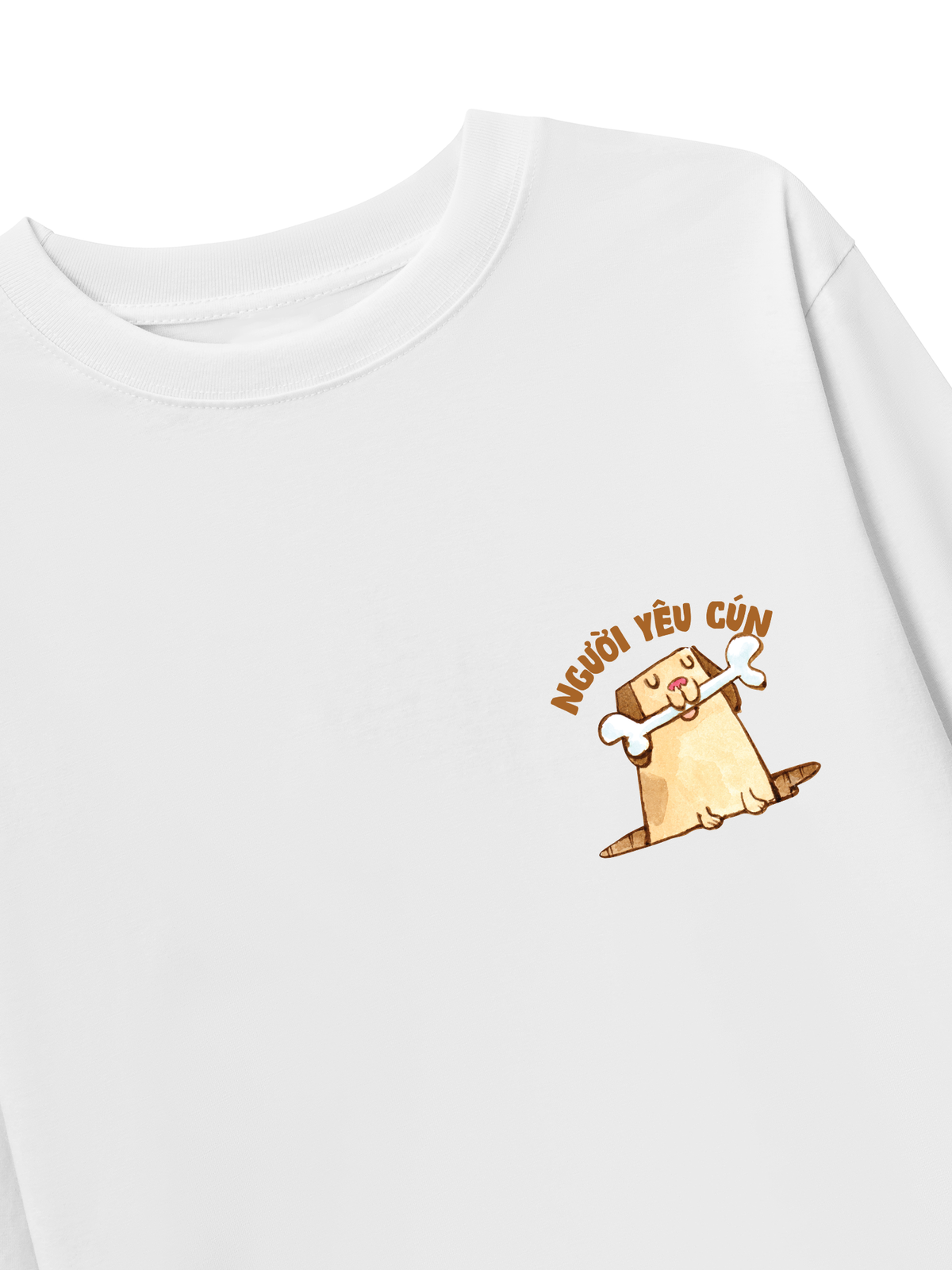 Áo Dài Tay Người Yêu Cún