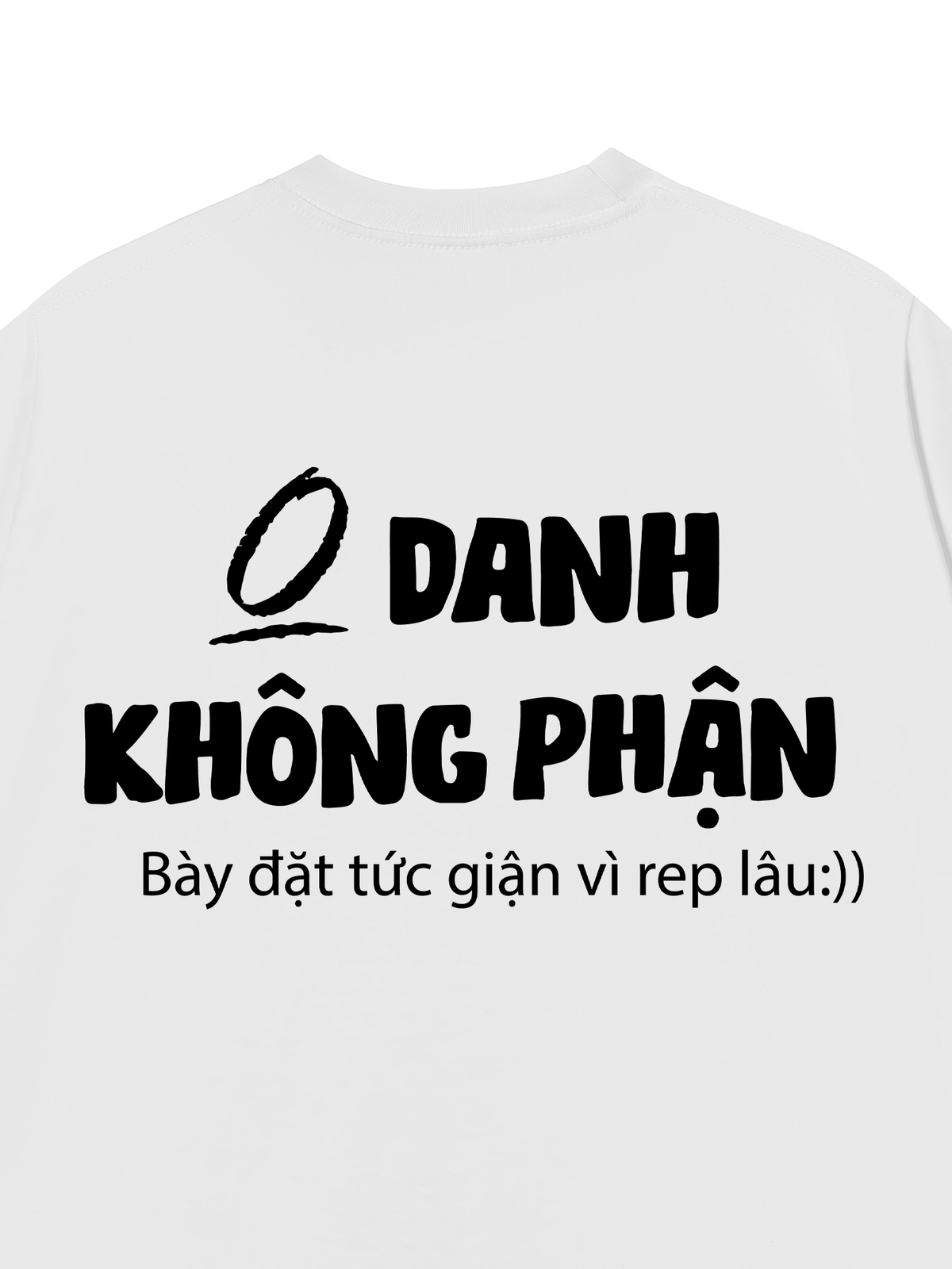 Áo Thun Relaxed Fit Không Danh Không Phận
