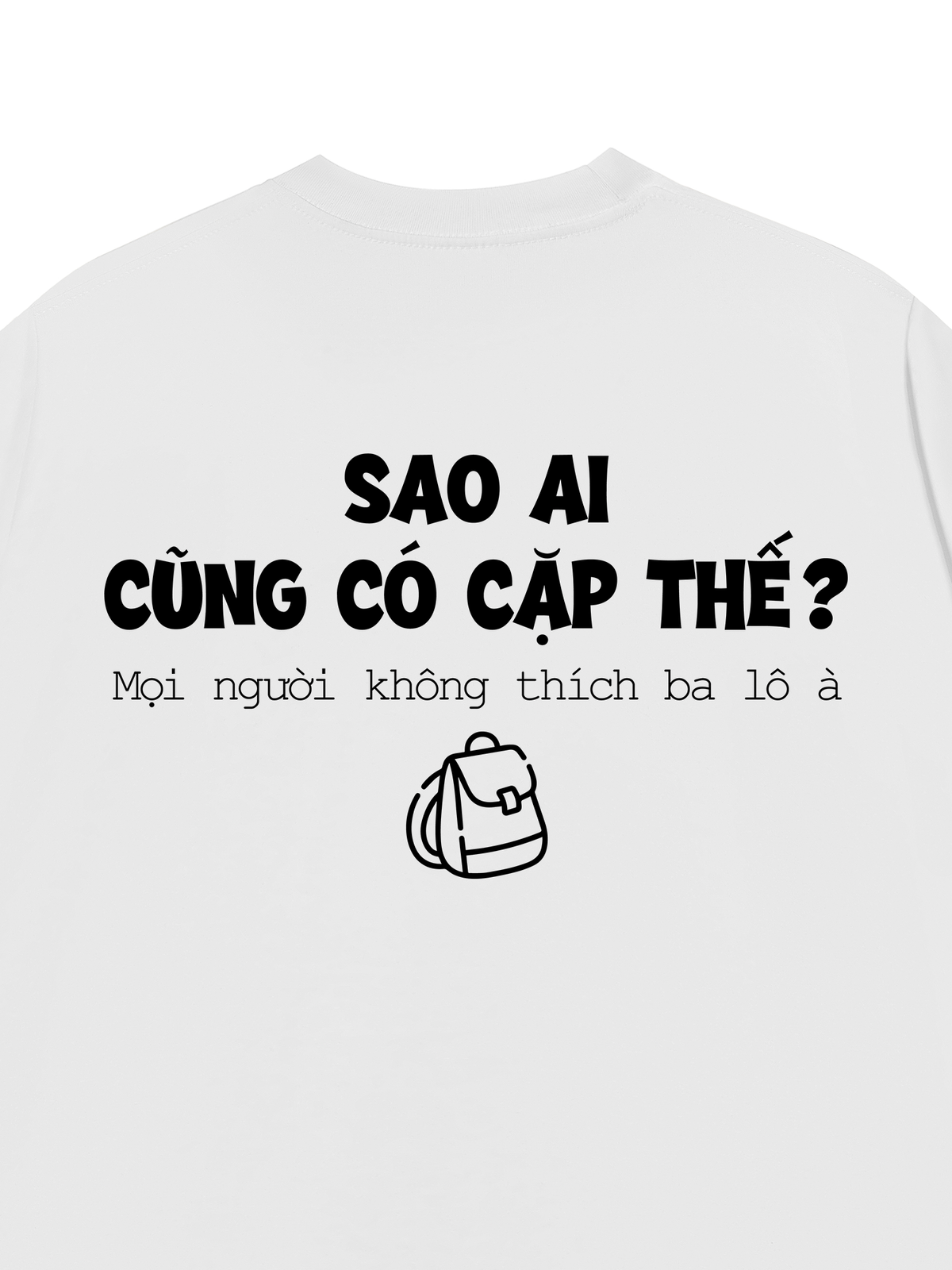 Áo Thun Relaxed Fit Sao Ai Cũng Có Cặp Thế