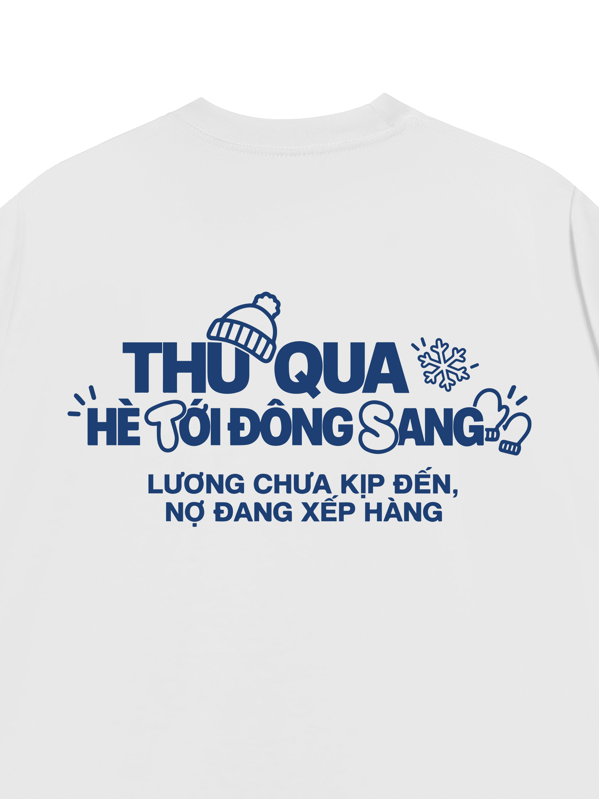 Áo Thun Relaxed Fit Thu Qua Hè Tới Đông Sang