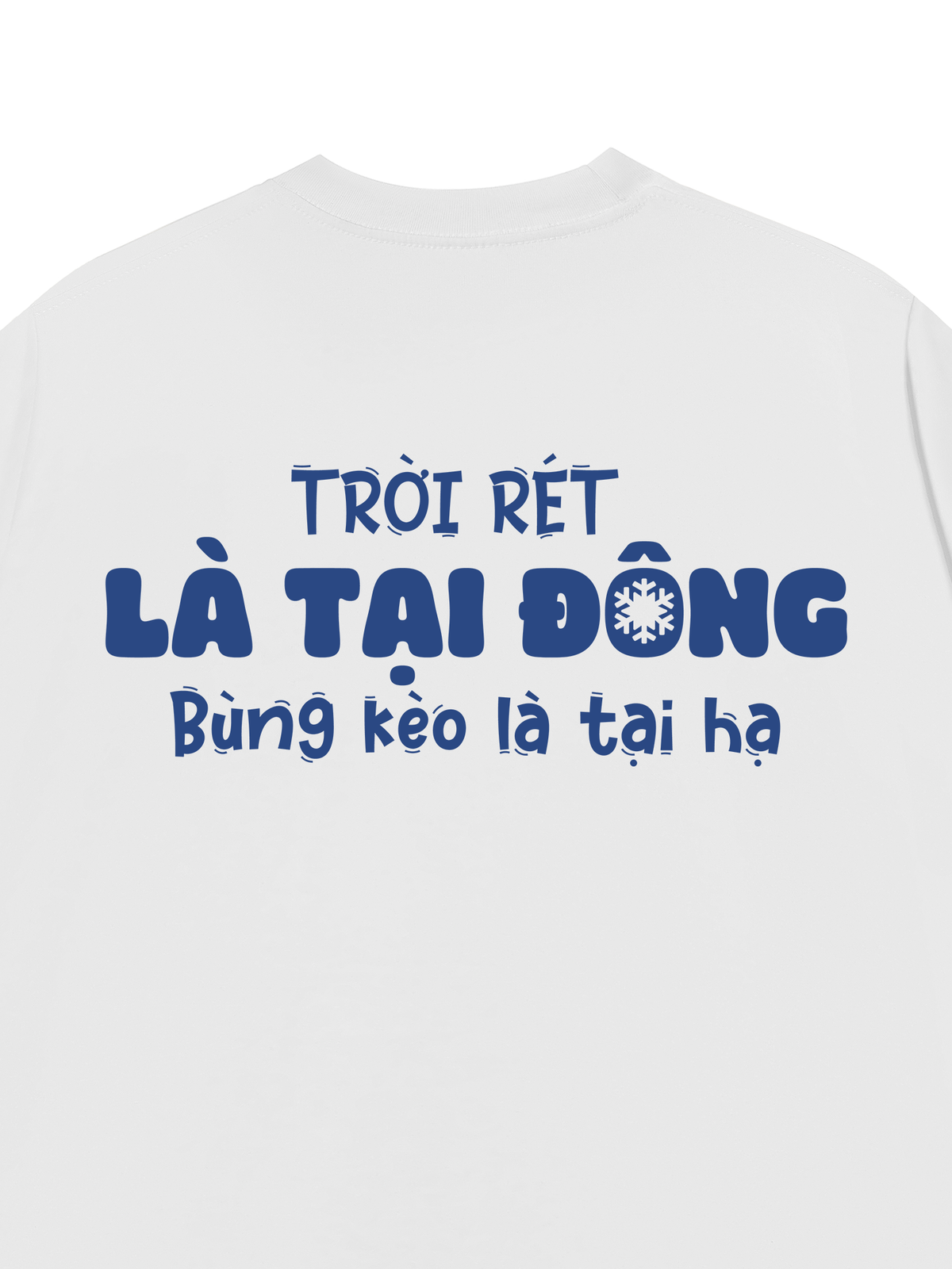 Áo Thun Relaxed Fit Trời Rét Là Tại Đông