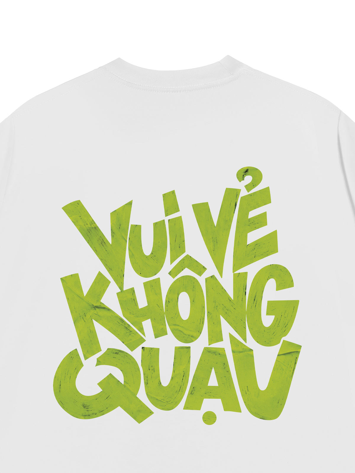 Áo Thun Relaxed Fit Vui Vẻ Không Quạu