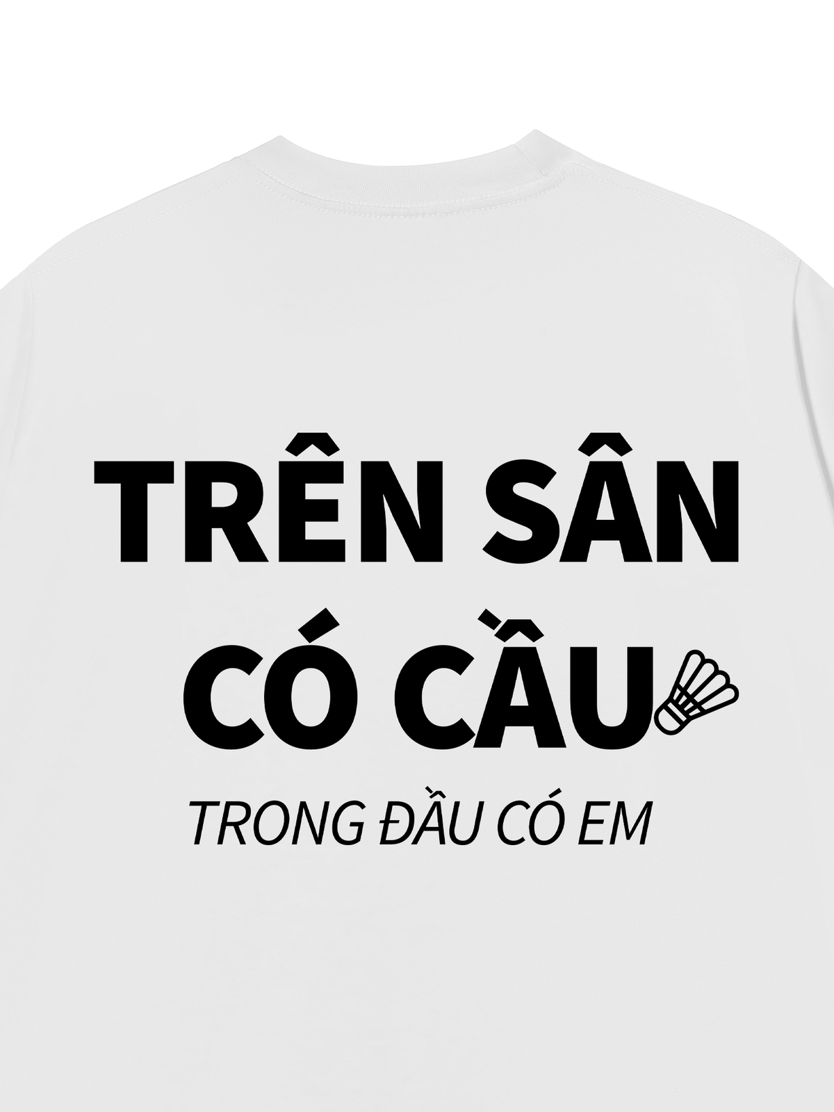 Áo Thun Relaxed Fit Trên Sân Có Cầu