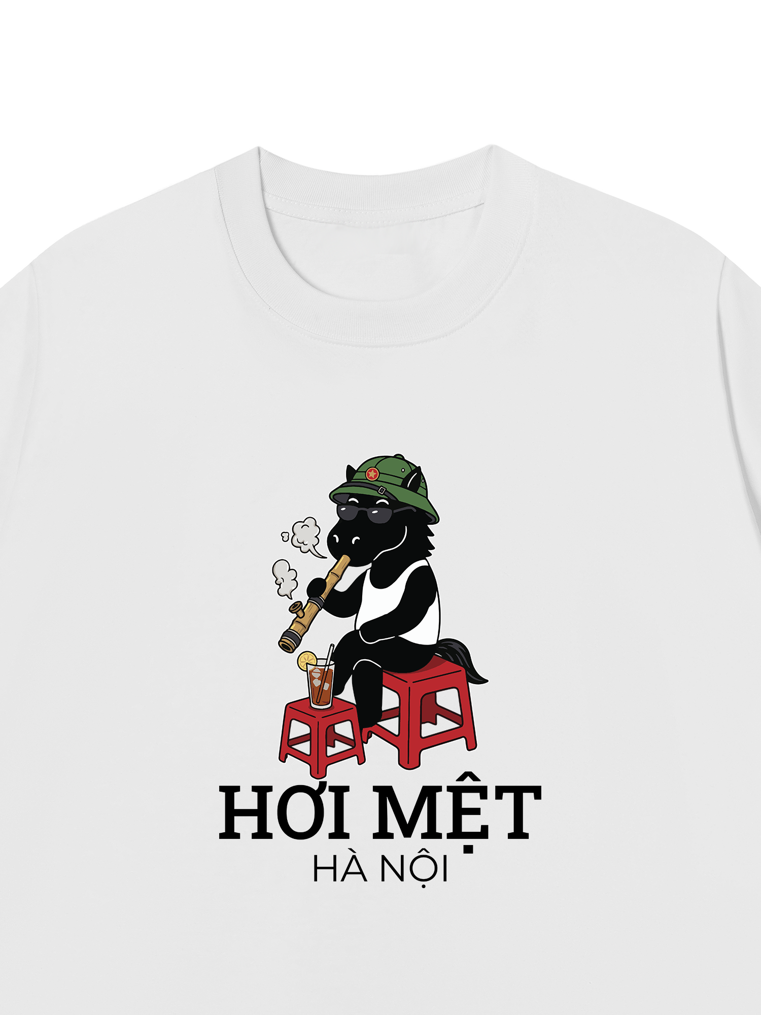 Áo Thun Relaxed Fit Hà Nội Hơi Mệt