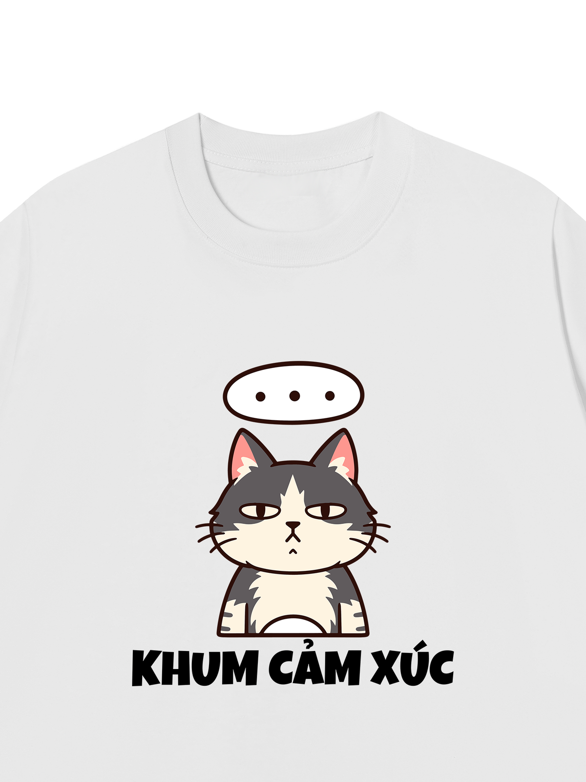 Áo Thun Relaxed Fit Khum Cảm Xúc